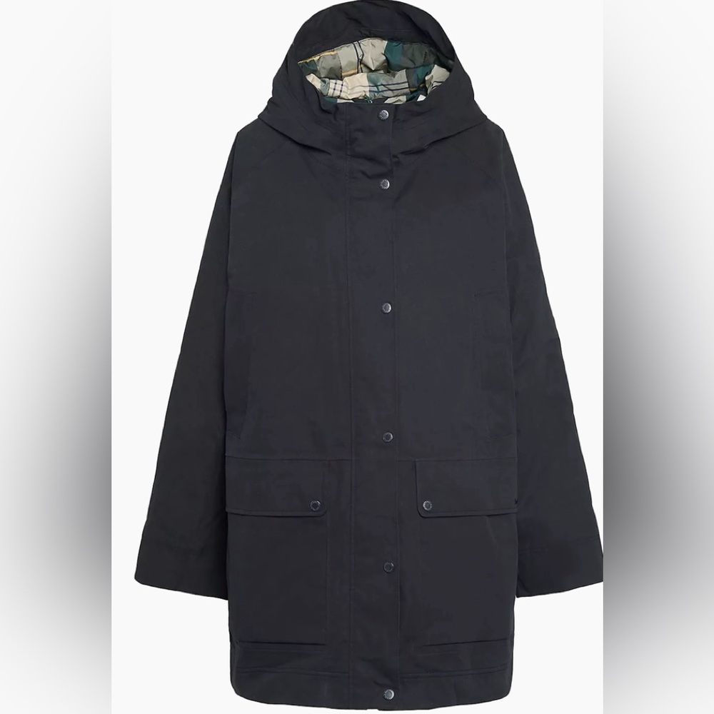 Barbour Beadnell Winter Jacket Ancient Blackwaterproof